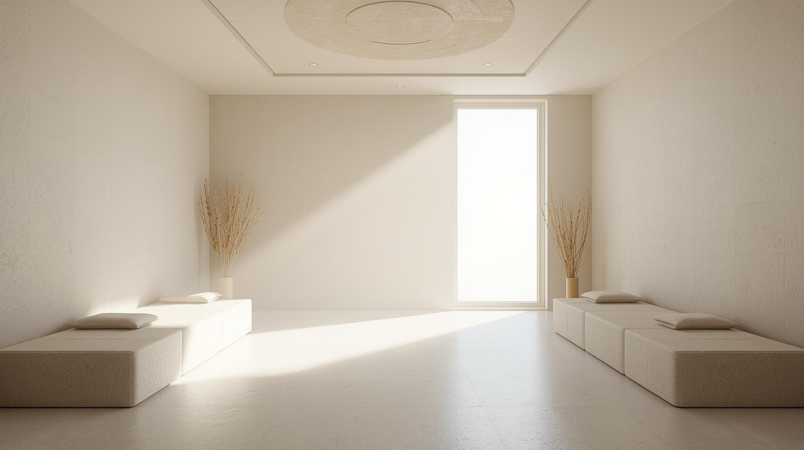 Lugn och harmonisk miljö som förmedlar välbefinnande